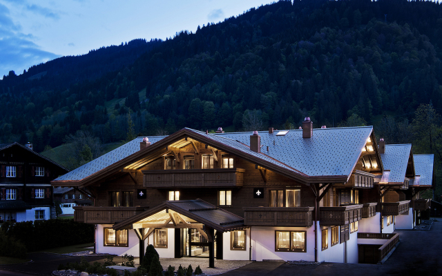 Отель Ultima Gstaad Швейцария, Гштад - отзывы, цены и фото номеров - забронировать отель Ultima Gstaad онлайн вид на фасад