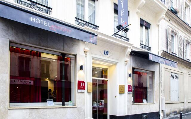 Hotel Migny Opera Montmartre вид на фасад
