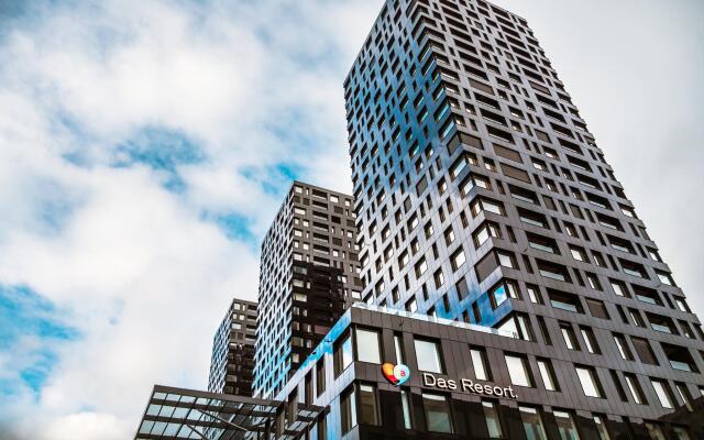 Отель A-Ja Zurich. Das City-Resort. Цюрих вид на фасад