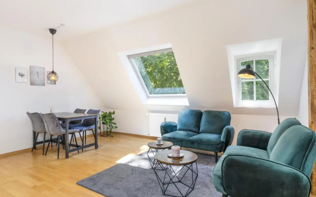 Gartenblick Apartment-Terrasse-Parkplatz- Waschmaschine-Garten