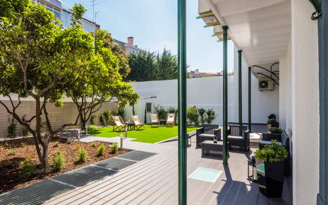 Отель Vila Garden Guesthouse вид на фасад