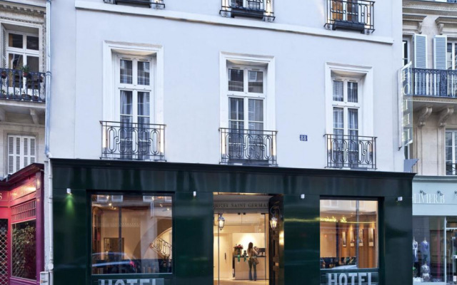 Отель Hôtel Lenox Saint Germain вид на фасад