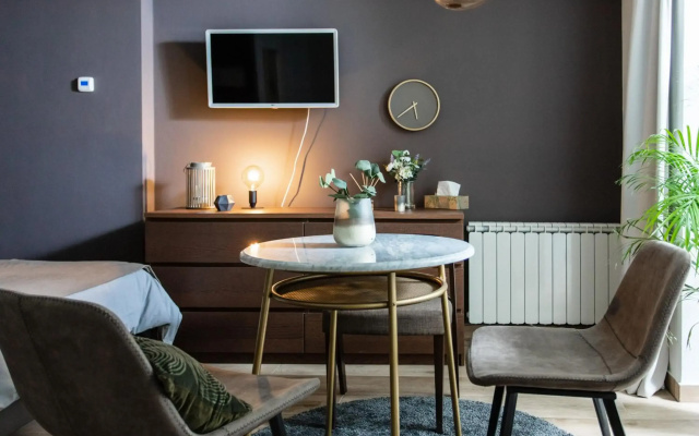 Cozy modern studio in Prague's absolute center