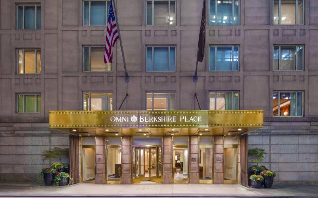 Отель Omni Berkshire Place США, Нью-Йорк - отзывы, цены и фото номеров - забронировать отель Omni Berkshire Place онлайн вид на фасад