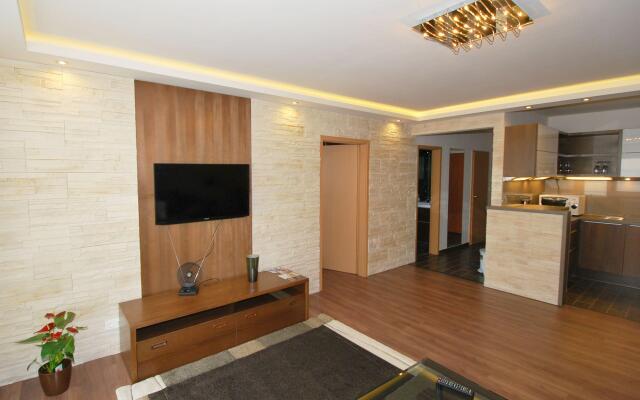 Апартаменты Arpad Bridge Apartments Budapest комната для гостей