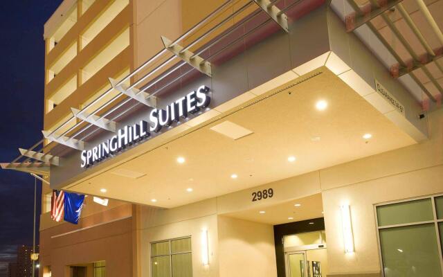 Отель SpringHill Suites Las Vegas Convention Center США, Лас-Вегас - отзывы, цены и фото номеров - забронировать отель SpringHill Suites Las Vegas Convention Center онлайн вид на фасад