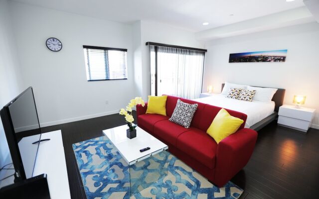 Отель Downtown Cosmopolitan Suites США, Лос-Анджелес - отзывы, цены и фото номеров - забронировать отель Downtown Cosmopolitan Suites онлайн комната для гостей