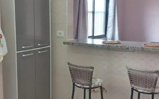 Apartamento com Internet e garagem FREE ! PRAIA GRANDE