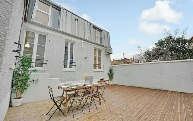 Modern House With AC -3br-6p- Asnieres-sur-seine