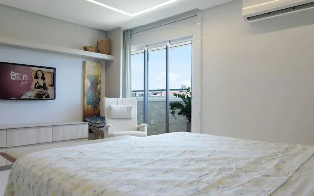 GV7 Lindo apartamento de 3 suites no Golf -Ville