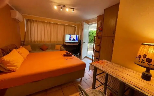 Beach Front Garden Studio in Voula No 2