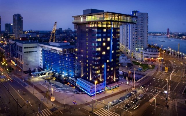 Отель Inntel Hotels Rotterdam Centre Нидерланды, Роттердам - отзывы, цены и фото номеров - забронировать отель Inntel Hotels Rotterdam Centre онлайн вид на фасад