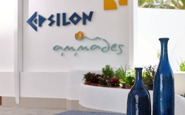 Апартаменты Ammades Epsilon Apartments вид на фасад