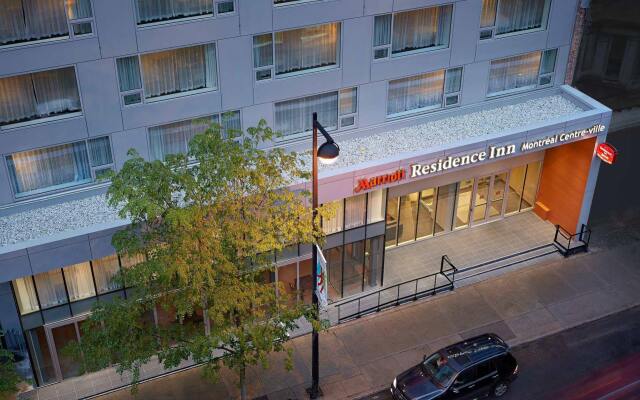 Отель Residence Inn by Marriott Montreal Downtown Канада, Монреаль - отзывы, цены и фото номеров - забронировать отель Residence Inn by Marriott Montreal Downtown онлайн вид на фасад