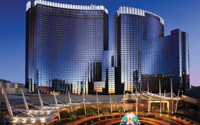 Отель ARIA Resort & Casino at CityCenter Las Vegas США, Лас-Вегас - 1 отзыв об отеле, цены и фото номеров - забронировать отель ARIA Resort & Casino at CityCenter Las Vegas онлайн вид на фасад