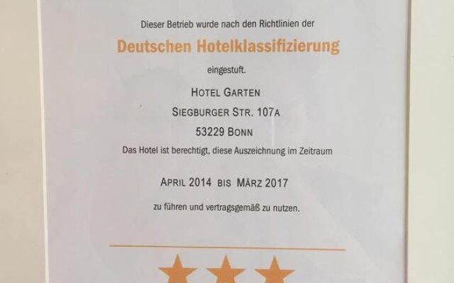 Hotel Garten In Bonn Germany From 87 Photos Reviews