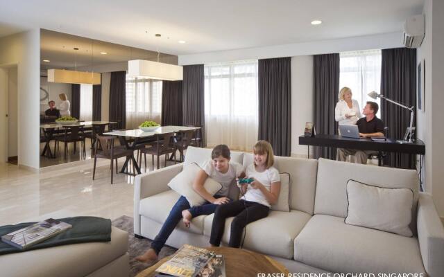 Отель Fraser Residence Orchard Сингапур, Сингапур - отзывы, цены и фото номеров - забронировать отель Fraser Residence Orchard онлайн интерьер отеля