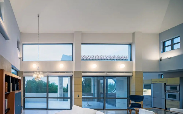 Minimal Blue Villa