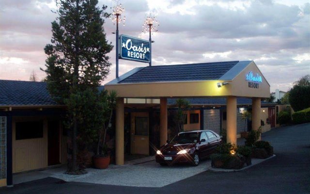 Отель Oasis Beach Resort Новая Зеландия, Таупо - отзывы, цены и фото номеров - забронировать отель Oasis Beach Resort онлайн вид на фасад