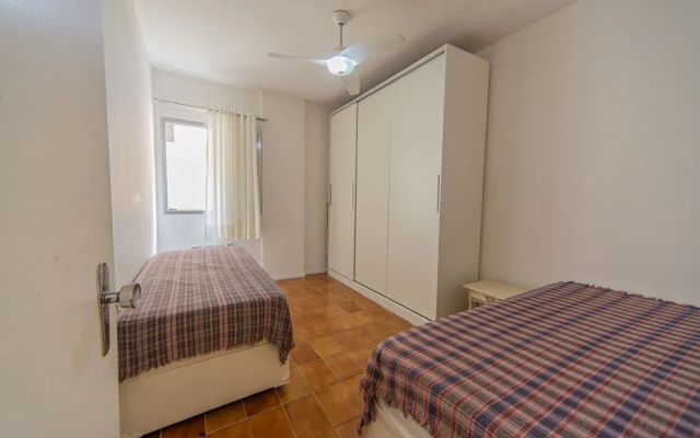 Apartamento Para 6 Pessoas a 600m da Praia
