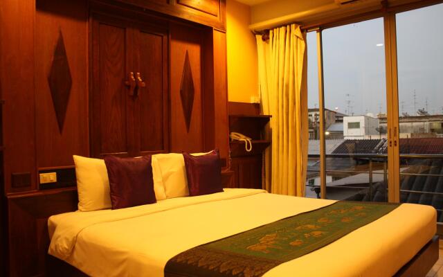 Lamphu Tree House Boutique Hotel Бангкок комната для гостей