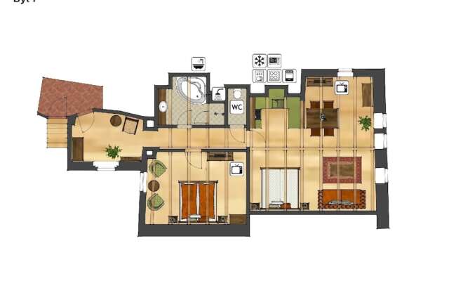 Отель Residence U Mecenáše Чехия, Прага - отзывы, цены и фото номеров - забронировать отель Residence U Mecenáše онлайн вид на фасад