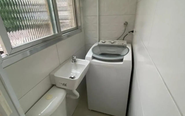 Apartamento na praia de Santos