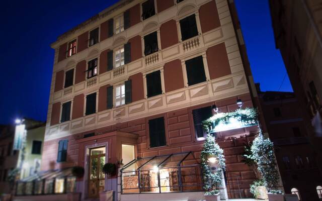 Hotel La Camogliese Камогли вид на фасад
