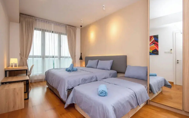 1BR Apt Puteri Harbour Legoland, Free parking