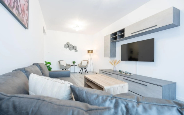 Grey apartments