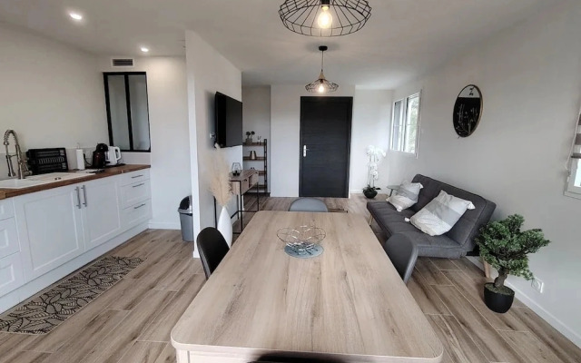Spacieux logement 1 chambre et terrasse