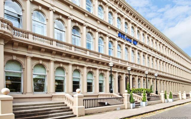 Отель Hilton Glasgow Grosvenor Глазго вид на фасад