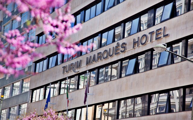 TURIM Marques Hotel Лиссабон вид на фасад