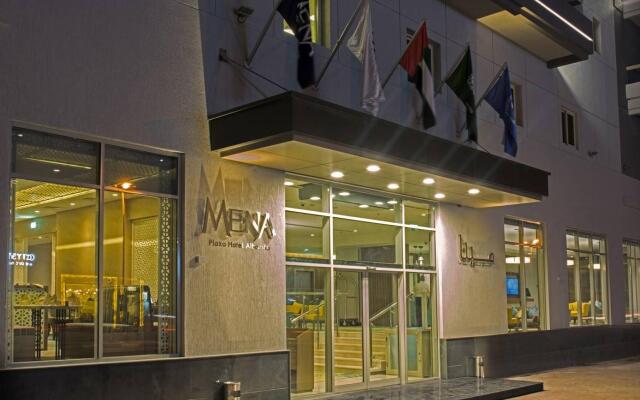 MENA Plaza Hotel Albarsha вид на фасад