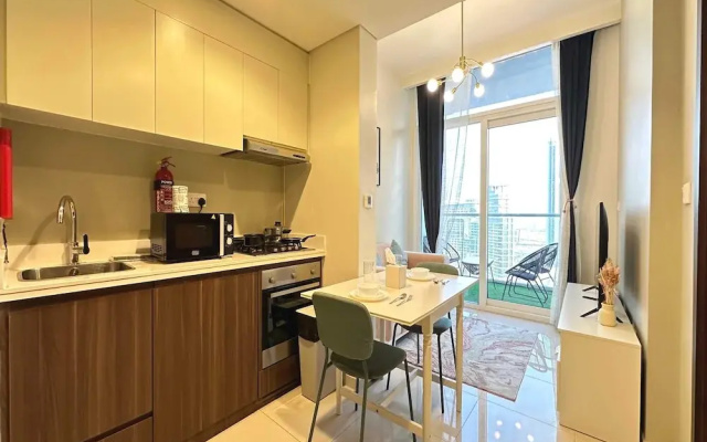 OYO 1206 Home Fully Furnished 1-Bed Apartment At Arjan Orion Building