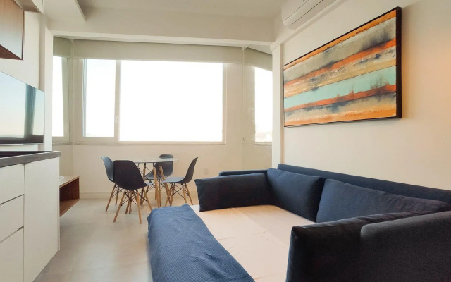 Studio Frente Mar Em Copacabana | A 3806/1203