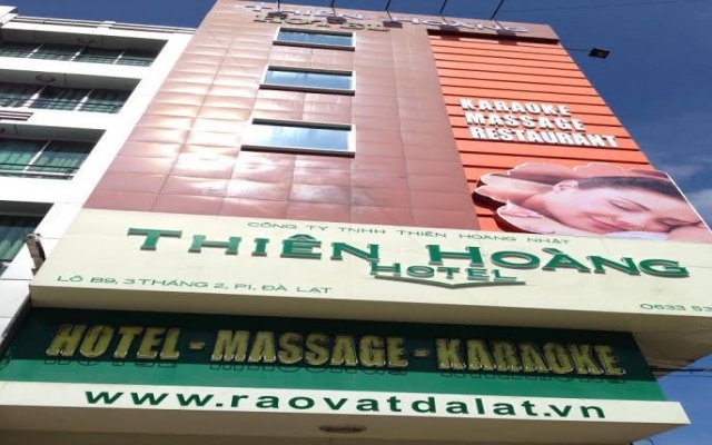 Thien Hoang Hotel Далат вид на фасад