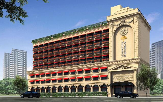 Hangzhou Milan Garden Hotel вид на фасад