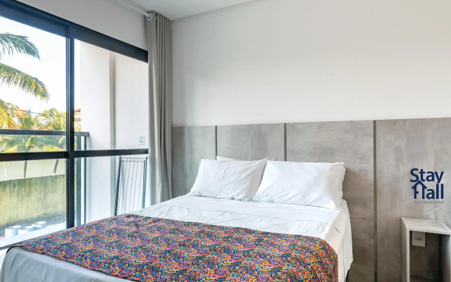 Flat 1 Qts Maracaipe Piscina na Cobertura-SH072M