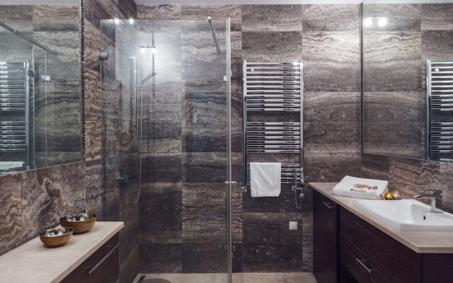 Апартаменты Royal Apartments - Apartamenty Morskie Сопот ванная