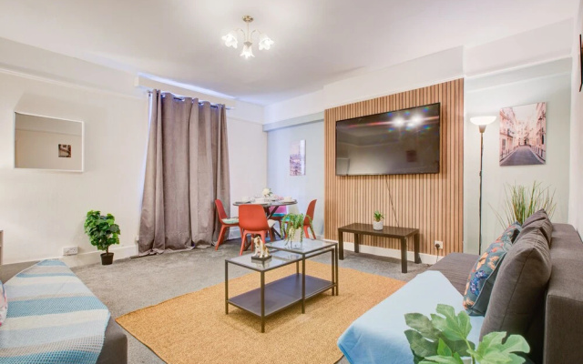 2-bedroom and Living Room Budget Apartment