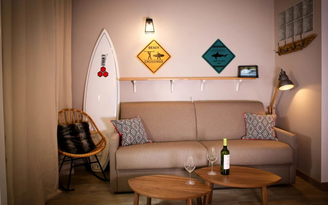 Studio 4/5 personnes Plage