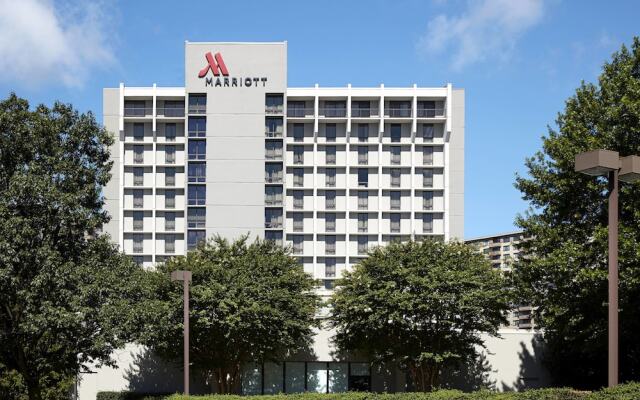 Отель Bethesda Marriott вид на фасад