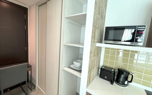 Private studio at Twin Sands Resort