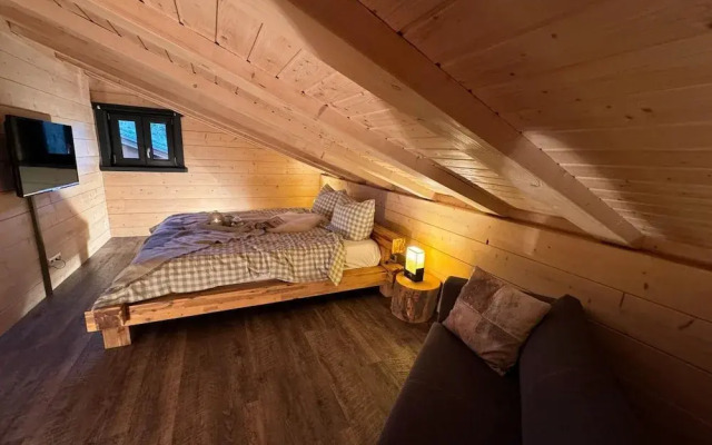 Blockhutte im Harz mit Sauna und Kamin