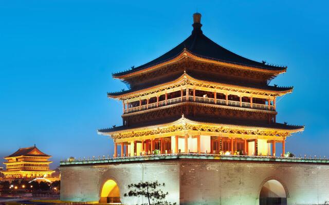 Отель The Westin Xian вид на фасад