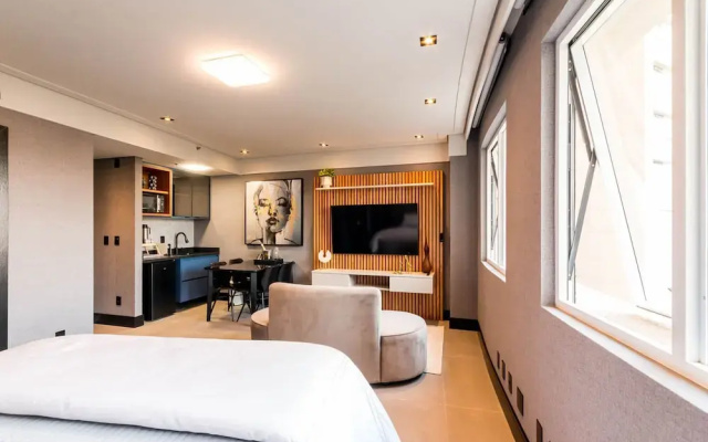 Flat com Lazer Wi-fi e Tima Localiza o