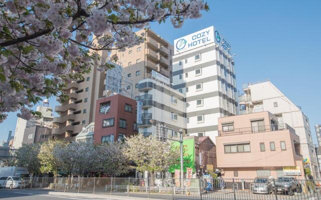 Отель Asakusa Cozy Hotel Япония, Токио - отзывы, цены и фото номеров - забронировать отель Asakusa Cozy Hotel онлайн вид на фасад