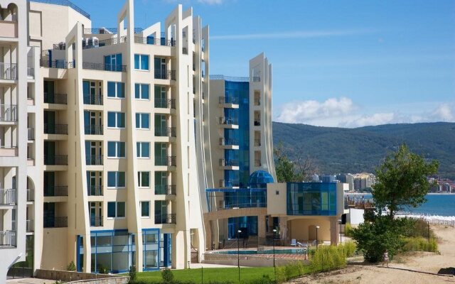 Отель Blue Pearl Hotel- Ultra All Inclusive Болгария, Солнечный берег - отзывы, цены и фото номеров - забронировать отель Blue Pearl Hotel- Ultra All Inclusive онлайн вид на фасад