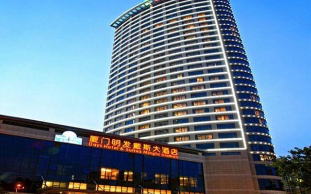 Days Hotel And Suites Mingfa Xiamen Сямынь вид на фасад
